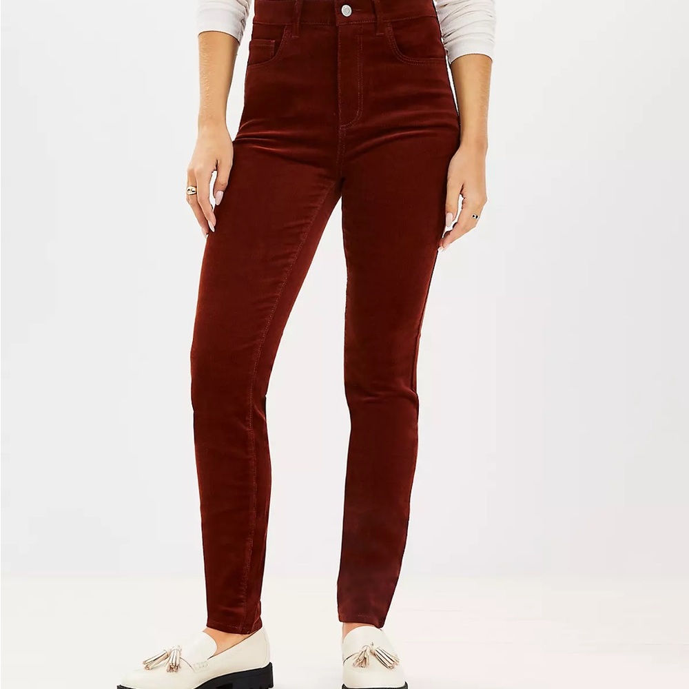 Loft Skinny Corduroy Pants Size 28